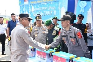 Kapolda Jabar Cek Pos Pelayanan Rest Area 228A, Pastikan Kesiapan Ops Ketupat Lodaya 2026 di Wilayah Polresta Cirebon