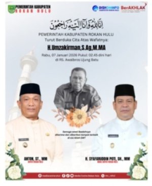 Pemerintah Daerah Turut Berdukacita,Atas Wafatnya