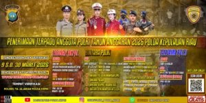 Penerimaan Terpadu Polri T.A. 2026 Dibuka, Polda Kepri Panggil Putra-Putri Terbaik untuk Daftar Akpol, Bintara, dan Tamtama