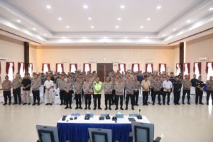 Matangkan Strategi Pengamanan Idul Fitri 1447 H, Polda Kepri Gelar Latpraops Ketupat Seligi 2026
