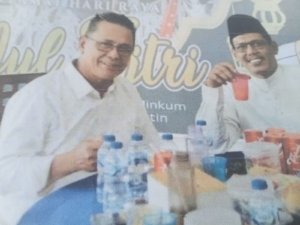 Masyarakat Kota Batam Open House Kerumah Muhammad Kamaluddin Ketua DPRD Kota Batam
