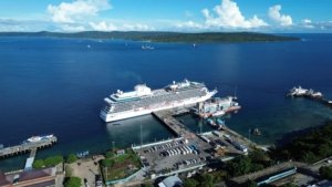 Pelindo Tenau Kupang Sambut MV Vista, Sinyal Kuat Pariwisata Kota Kupang Kian Tumbuh
