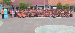 Rumah Zakat Gandeng BPBD Indramayu Mengadakan Siaga Bencana di SMPN 3 Sindang.