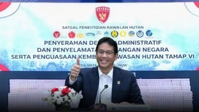 Uang Rampasan Senilai Rp11,4 Triliun untuk Dukung Program di Dalam Negeri