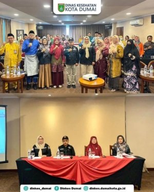 Dinkes Kota Dumai Berharap Penuh Melalui Evaluasi Program CKG Berjalan Secara Optimal