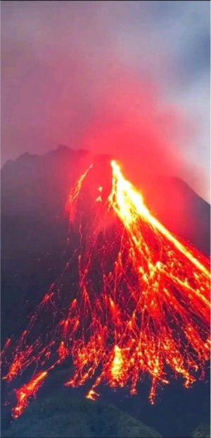 Awan Panas Guguran Gunung Merapi