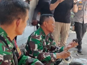 Penemuan Diduga Granat Tangan di Kaprabonan, Babinsa Sigap Amankan Lokasi