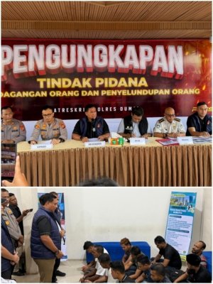 Polres Dumai Ungkap Praktik Terstruktur Pengiriman PMI Ilegal, Puluhan Orang Berhasil Diselamatkan