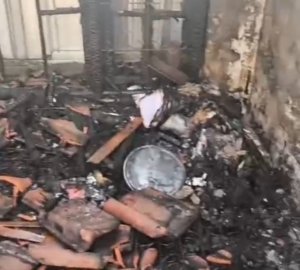 Kebakaran Rumah Milik Warga Gunung Jati Akibat Teledor.