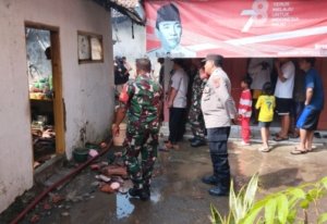 Polresta Cirebon Respon Cepat Tangani Laporan Kebakaran Rumah Warga