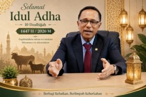 Usman Husin Sampaikan Makna Idul Adha: Tentang Keikhlasan, Pengorbanan dan Kepedulian untuk Sesama