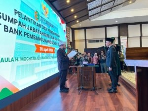 Bank Bengkulu Perkuat Sistem Pengawasan, Gubernur Helmi Hasan Lantik Direktur Kepatuhan Baru