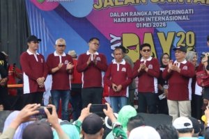 Peringatan Buruh Berlangsung Kondusif, Polresta Magelang Kawal May Day 2026