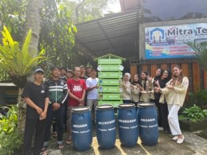 Bersama CV Cakra Tirta Elo Mahasiswa Ilkom Untidar Gaungkan Kampanye Peduli Sungai Elo