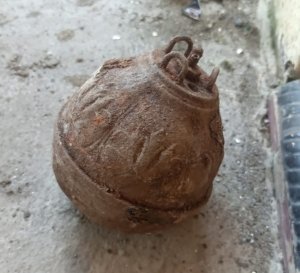 Sebuah Granat Ditemukan Warga, Pihak Kepolisian Langsung Bergerak