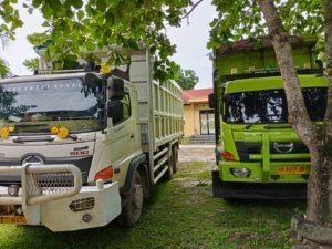Tim Polda Riau Tangkap 2 unit Mobil Dumtruck Langsir Biosolar dari SPBU 13.288.632 Bagan Besar
