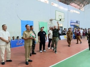 Bupati Tapsel Buka Kejuaraan Voli Piala Raja Inal III, Ajang Asah Bakat