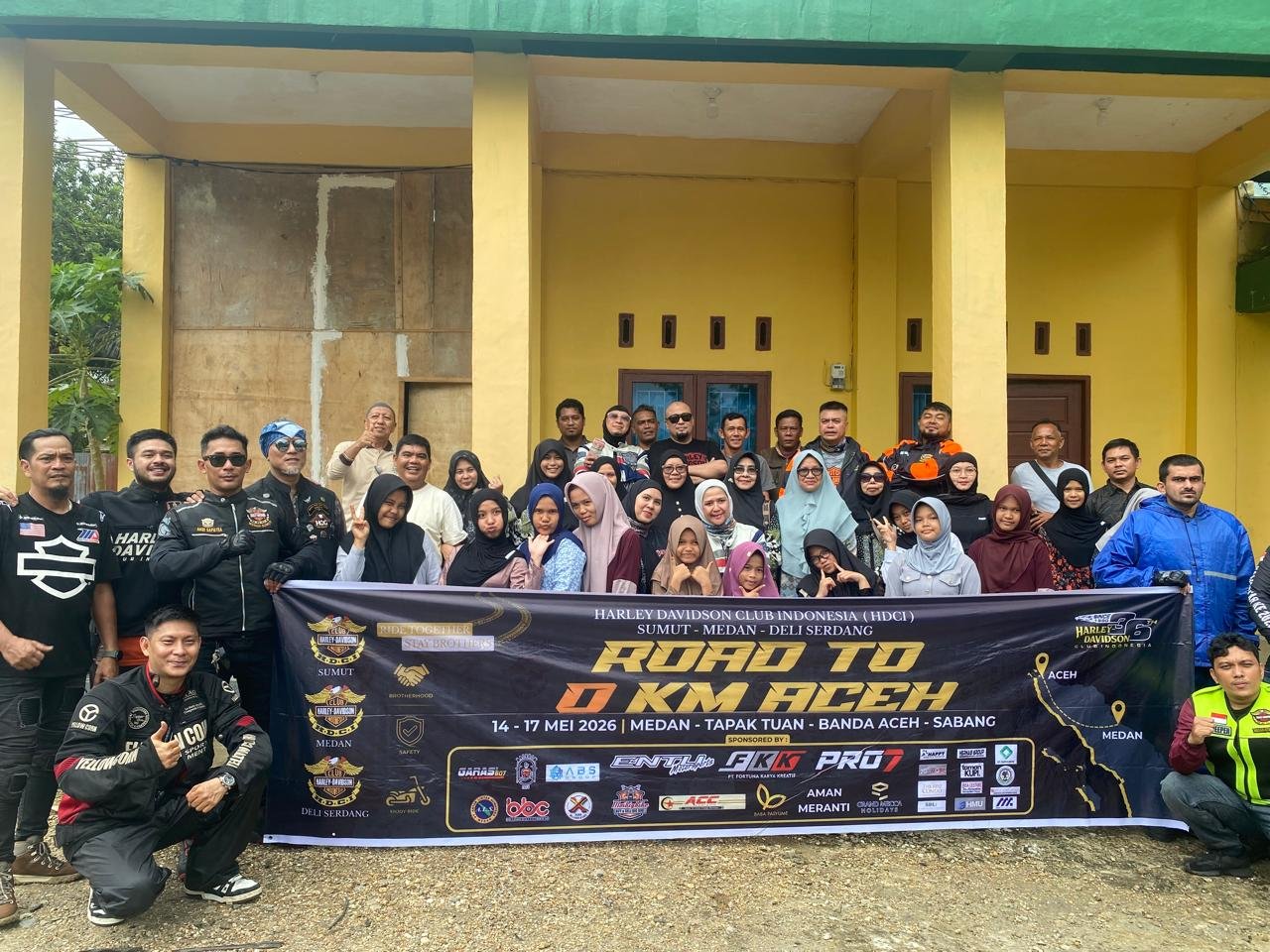HDCI Sumut Touring Ke Aceh, Singgah di Subulussalam dan Santuni Panti Asuhan Asyiah HDCI Sumut Touring Ke Aceh, Singgah di Subulussalam dan Santuni Panti Asuhan Asyiah