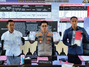 Selama Lima Bulan Polresta Magelang Ungkap 29 Kasus Narkoba, Mertoyudan Kabupaten Magelang Tertinggu