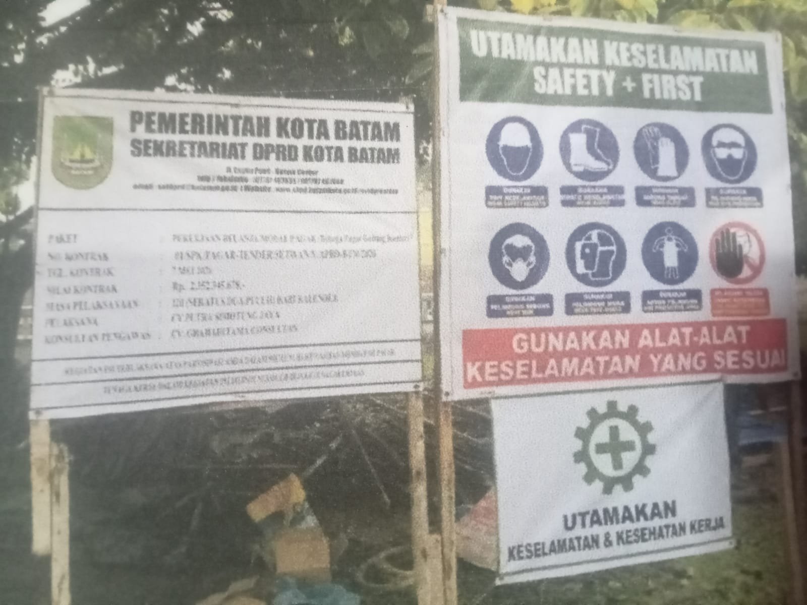 Anggaran Pembangunan Pagar DPRD Kota Batam Rp2,35 Miliar Anggaran Pembangunan Pagar DPRD Kota Batam Rp2,35 Miliar