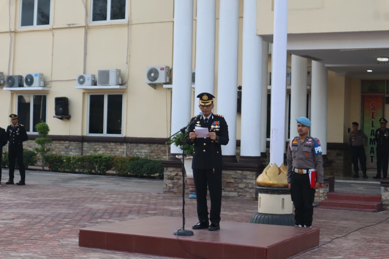 Peringati Harkitnas Ke118 Kapolres Dumai AKBP Angga.F.Herlabang SIK. SH Pimpin Upacara Peringati Harkitnas Ke118 Kapolres Dumai AKBP Angga.F.Herlabang SIK. SH Pimpin Upacara