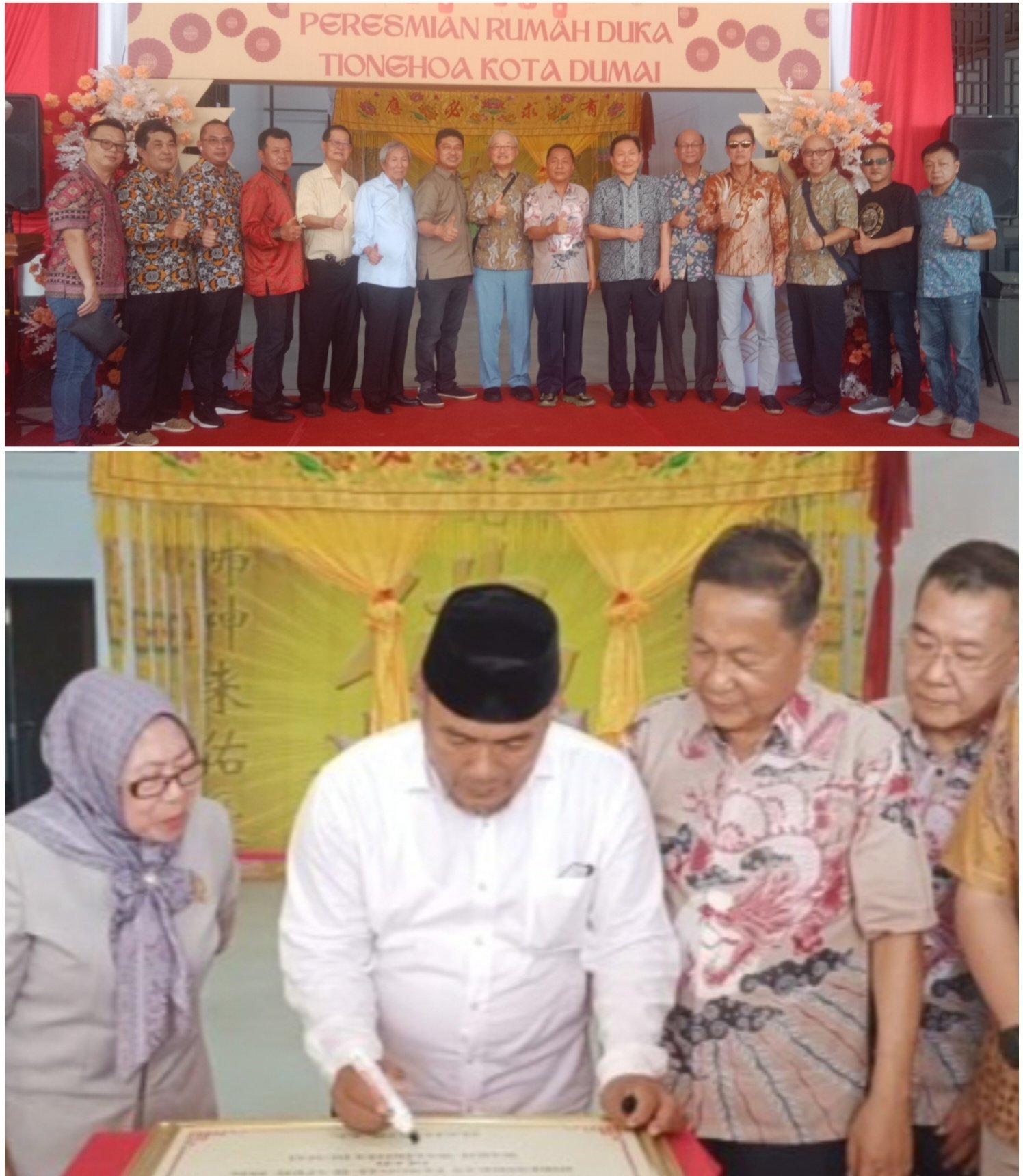 Wakil Walikota Resmikan Rumah Duka Tionghoa Kota Dumai Yang Berdiri Megah Diatas Tanah Seluas 1 Ha Wakil Walikota Resmikan Rumah Duka Tionghoa Kota Dumai Yang Berdiri Megah Diatas Tanah Seluas 1 Ha