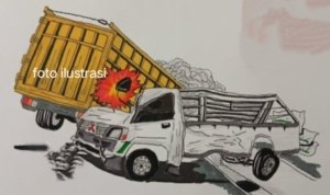 Insiden Kendaraan Vendor TA PT GAM Di Area Kilag Pertamina Diamankan Security