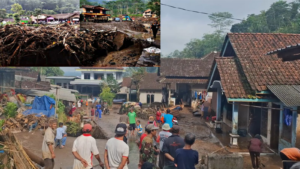Hujan Deras di Grabag mengakibatkat Banjir,Tanah Longsor dan Pohon Tumbang