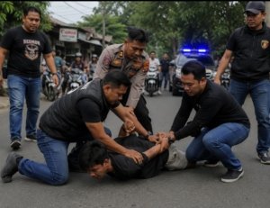 Polisi Tangkap Pelaku Pembacokan di Kota Cimahi