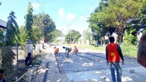 Progres 35 Persen, Proyek Jalan GOR Oepoi Rp5,57 Miliar Ditarget Rampung September 2026