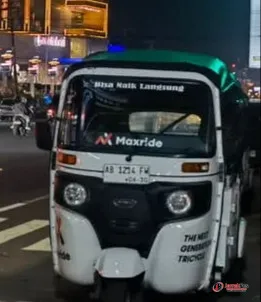 Baru! Di Magelang ada Bajaj Online Mulai Beroperasi