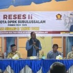 Rasumin Serap Aspirasi Warga Dalam Reses II DPRK Subulussalam di Sultan Daulat