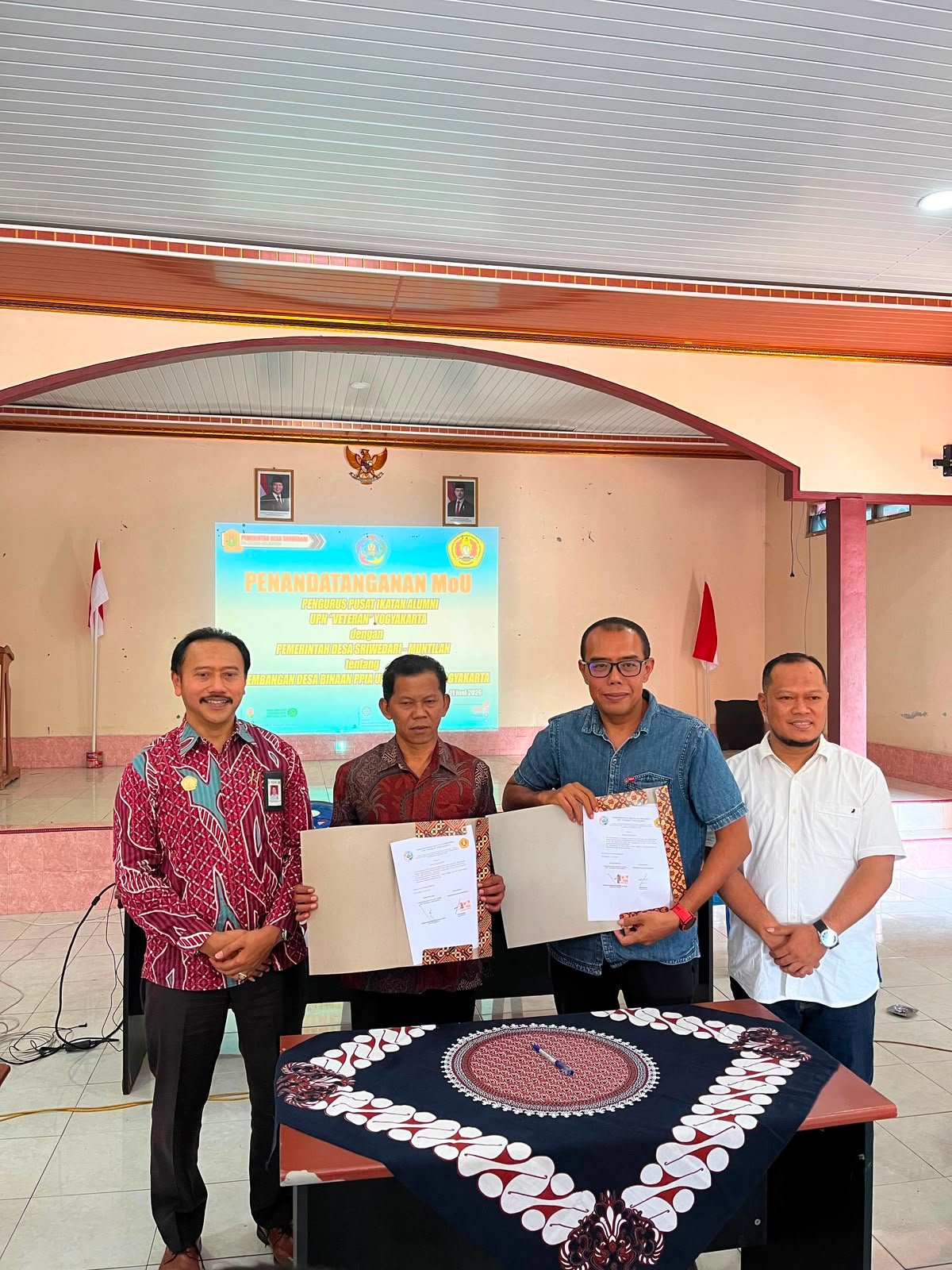 PPIA UPN Veteran Yogyakarta dan Desa Sriwedari Muntilan Jalin Kerjasama Pemberdayaan Masyarakat PPIA UPN Veteran Yogyakarta dan Desa Sriwedari Muntilan Jalin Kerjasama Pemberdayaan Masyarakat