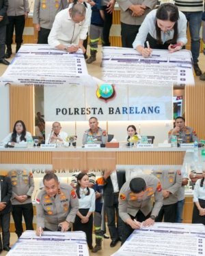 Putus Mata Rantai Pencurian Aset Publik dan Vandalisme, BP Batam Teken Pakta Integritas Bersama Polda Kepri dan Pelaku Usaha Scrap