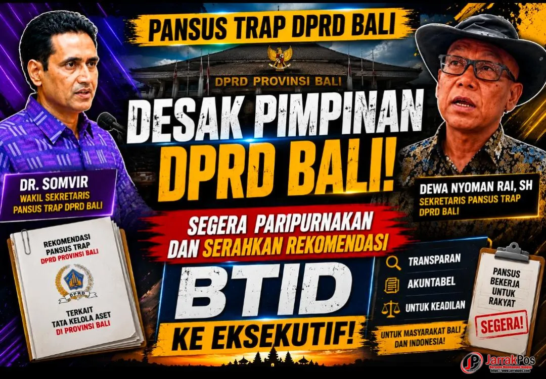 Sudah Diserahkan Sejak 2 Juni, Pansus TRAP Pertanyakan Nasib Rekomendasi BTID di Pimpinan DPRD Bali Sudah Diserahkan Sejak 2 Juni, Pansus TRAP Pertanyakan Nasib Rekomendasi BTID di Pimpinan DPRD Bali