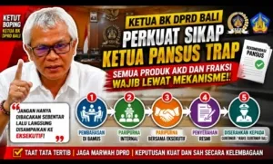 Boping Desak Disiplin Tata Tertib: Produk Pansus Tak Bisa Langsung ke Eksekutif