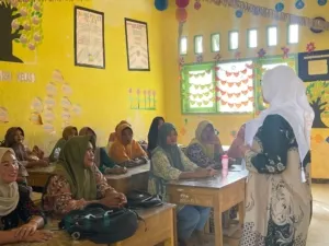 SD Negeri 61 Kaur Laksanakan Pembagian Rapor Semester Berjalan Lancar dan Penuh Kekeluargaan