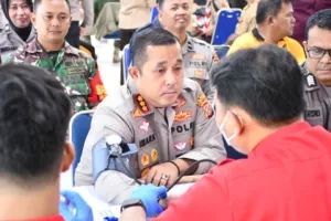 Semarak Hari Bhayangkara ke-80: Polresta Cirebon dan Mitra Sukses Kumpulkan 126 Kantong Darah