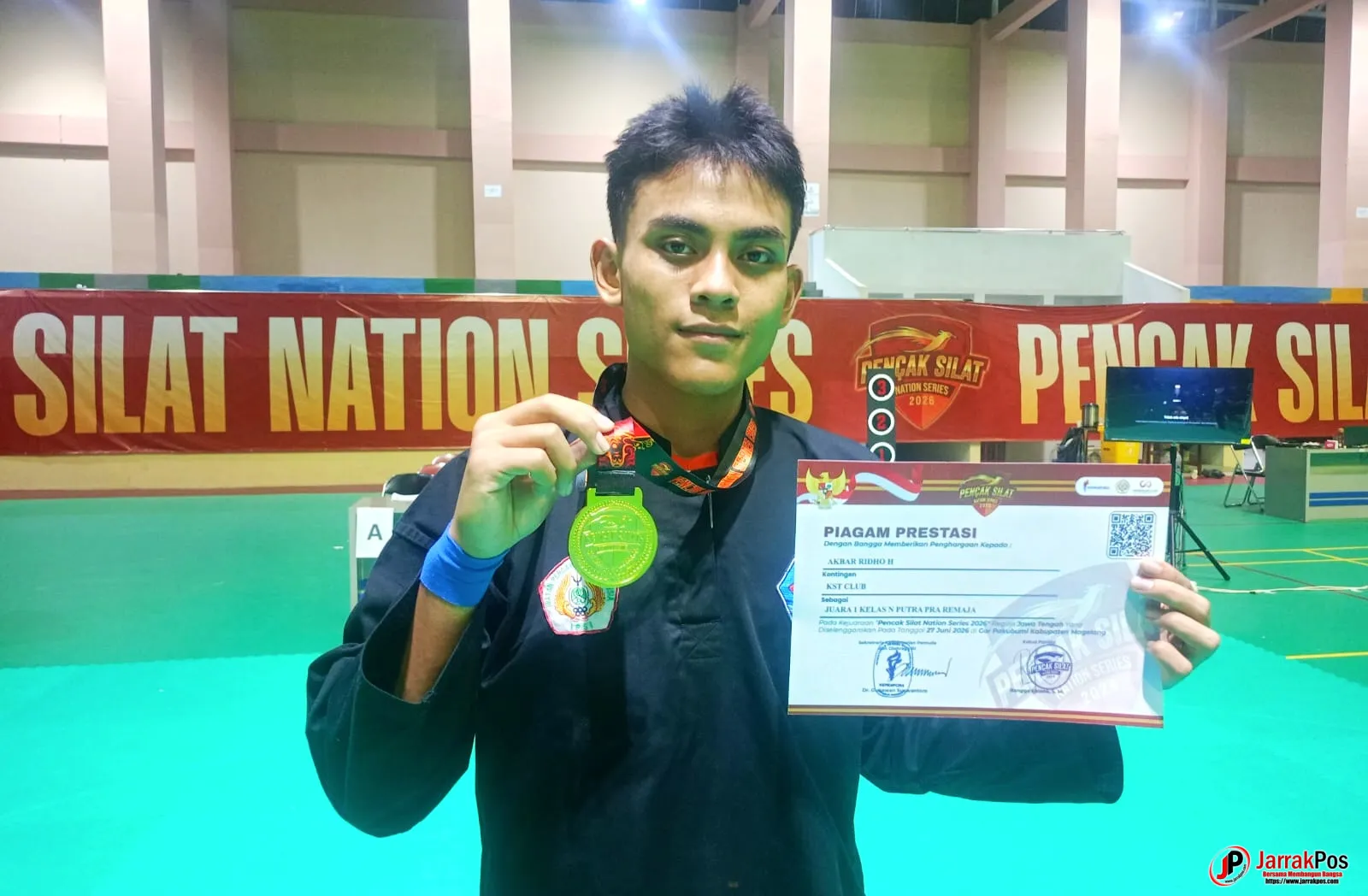Akbar Ridho Hartono di Ajang Pencak Silat Nation Series 2026 Raih Mendali Emas Akbar Ridho Hartono di Ajang Pencak Silat Nation Series 2026 Raih Mendali Emas