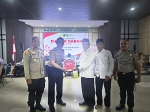 49 Kantong Terkumpul Di Giat Bhakti Sosial Donor Darah Dalam Rangka Sambut Hari Bhayangkari Ke 80 Tahun