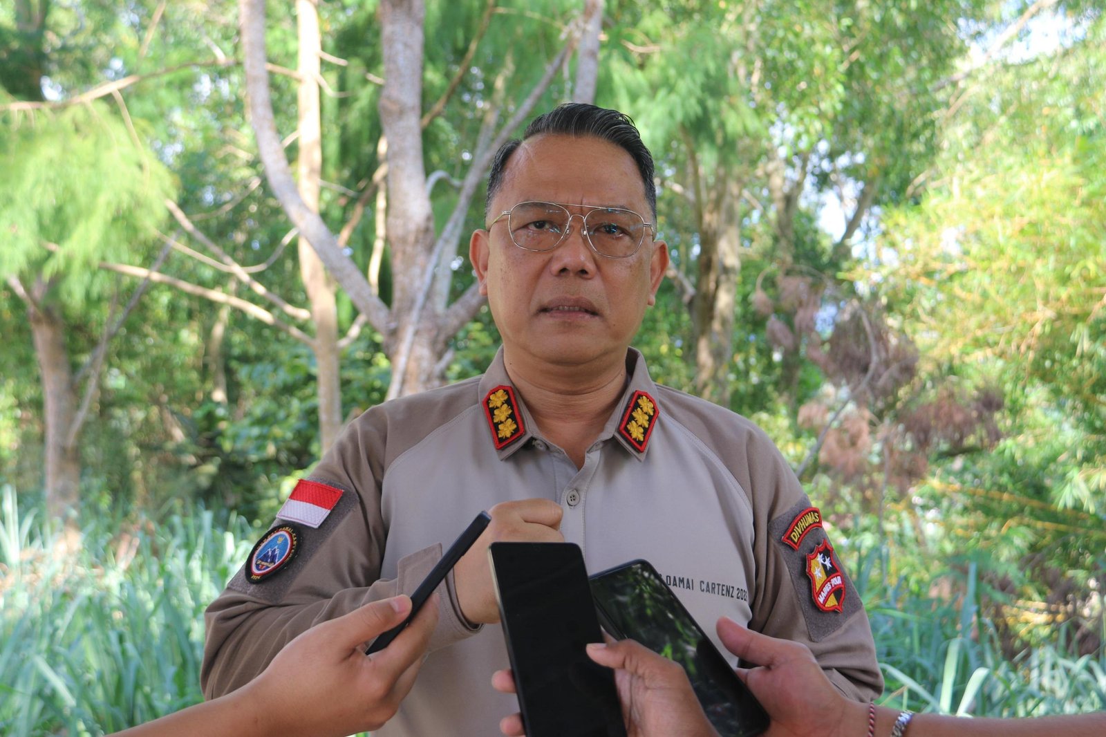 Satgas Damai Cartenz Tangkap Terduga Perantara Senjata Api Jaringan KKB di Sarmi Satgas Damai Cartenz Tangkap Terduga Perantara Senjata Api Jaringan KKB di Sarmi