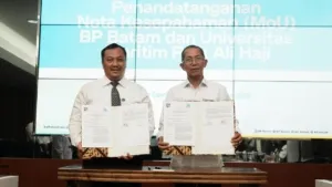 Jalin Kerja Sama Riset dan Kajian Kemaritiman, BP Batam Teken MoU dengan UMRAH