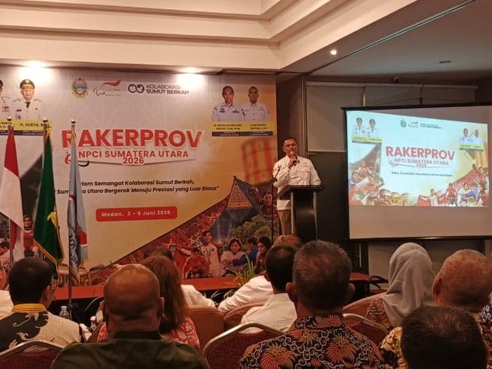 Rakerprov NPCI Sumut: Fokus Persiapan Peparnas 2026 Rakerprov NPCI Sumut: Fokus Persiapan Peparnas 2026