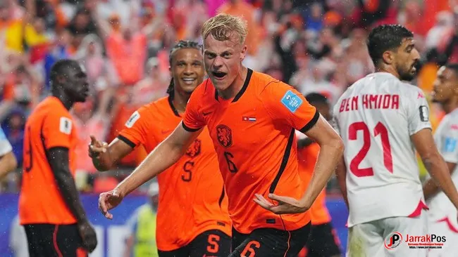 Belanda Menenggelamkan Tunisia Untuk Memesan Jadwal Bertemu Maroko