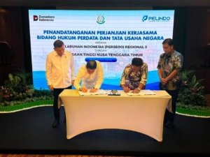 Kejati NTT dan Pelindo Regional 3 Perpanjang Kerja Sama, Perkuat Kepastian Hukum dan Pengamanan Aset Negara