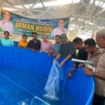 Warga Desa Baumata Terima Bantuan 15 Ribu Ekor Benih Lele Lengkap dengan Fasilitas Senilai Rp200 Juta dari Usman Husin