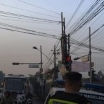 Truk Books Tabrak Yamaha Vixion di Jalan Magelang- Yogyakarta Pengendara Vixion Luka Berat