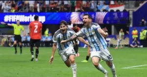 Comeback Argentina Benamkan Mesir