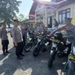 Kapolsek Bukit Kapur Bersama Personil Laksanakan Pengecekan Mobnas Dan Peralatan Karhutla    