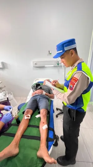 Gegara Rem Blong Truk Tabrak Tiga Kendaraan di Pakis Kabupaten Magelang, Tiga Orang Terluka